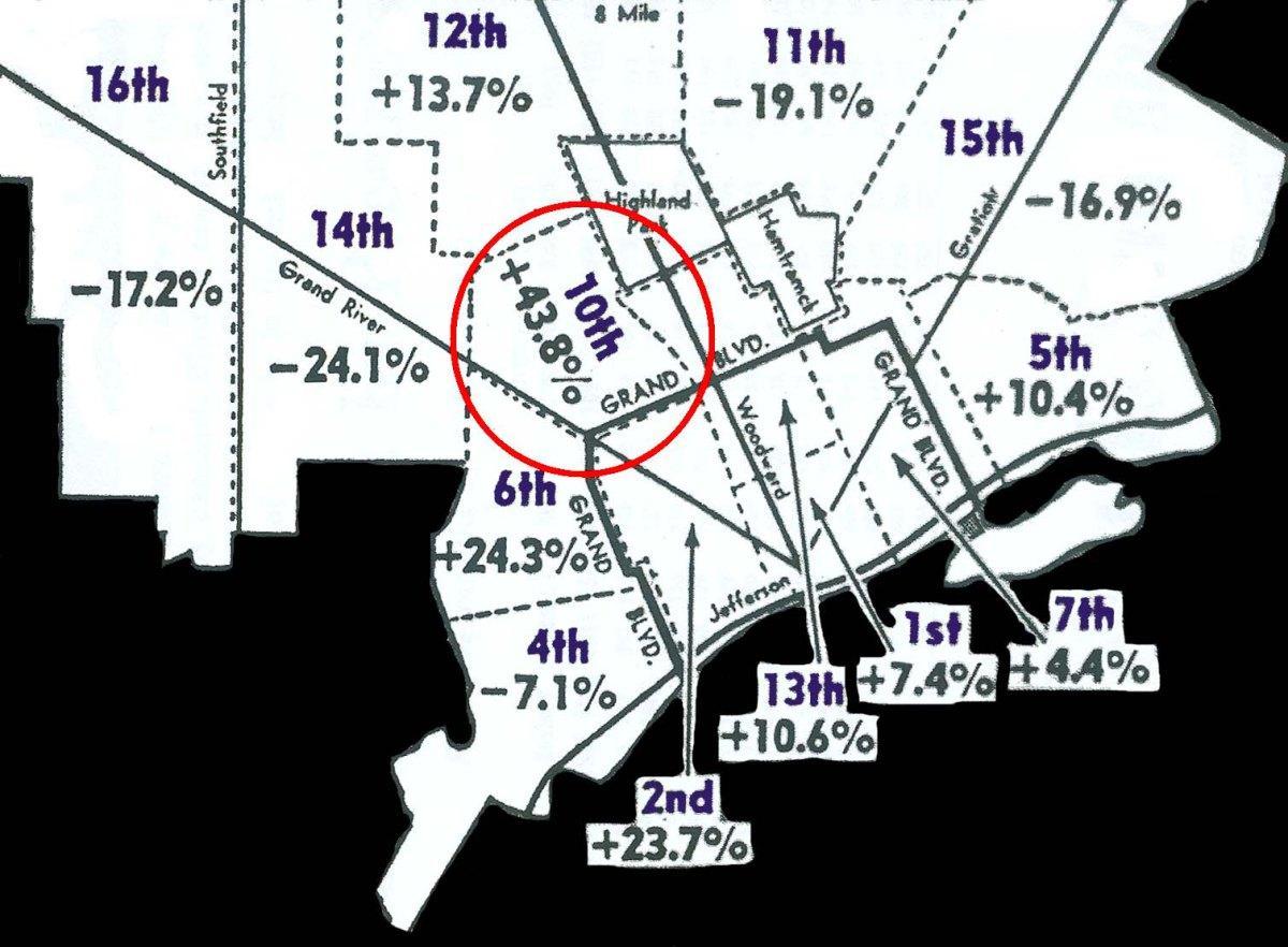 Детройт precinct картата